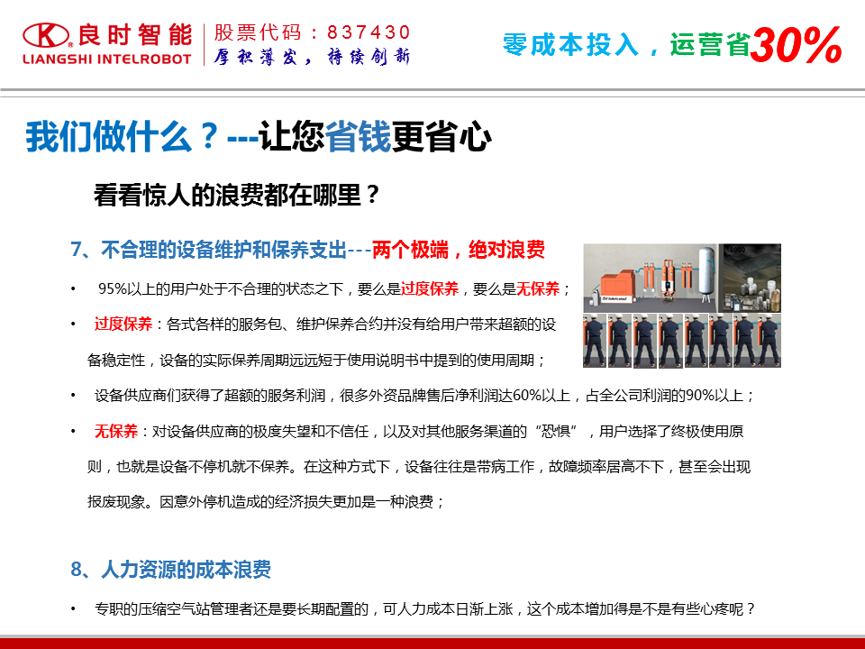 压缩气源常见问题与总结