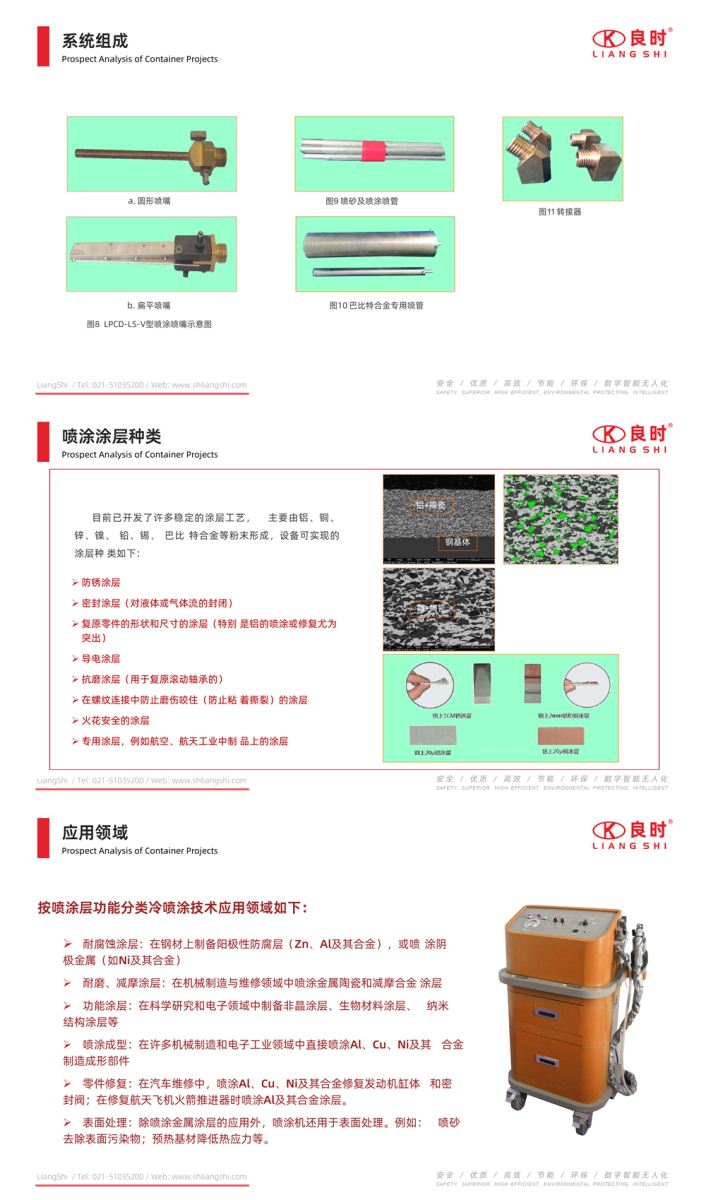 良时超音速低压冷喷涂技术